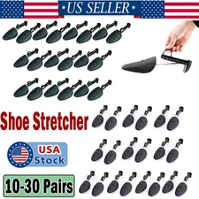 10-30 Pair Adjustable Plastic Spring Shoe Tree Men Shoes Shaper Keeper Stretcher