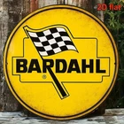 Bardahl Racing Logo Vintage French Tin Metal Signs Home Décor 8x8