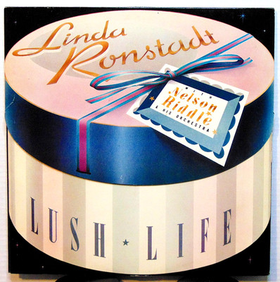 Linda Ronstadt - Lush Life -1984 Asylum Records 60387-1 Jazz/Pop Vinyl LP Record