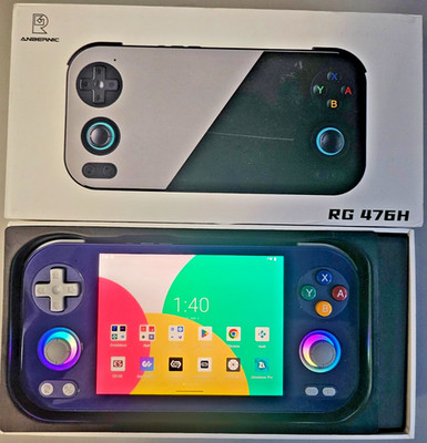 Anbernic RG 476H Retro Gaming Handheld Console Android 128Gb Indigo
