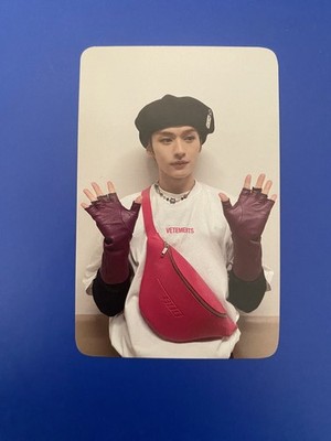 Stray Kids Oddinary Lee Know Minho Photocard Ktown 4 u Pre Order Benefit