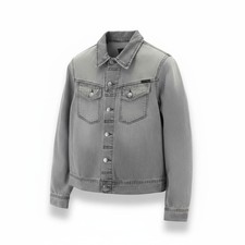 Veste Polo Grise En Coton Bio Pour Homme NUDIE JEANS Conny Org. Fog S