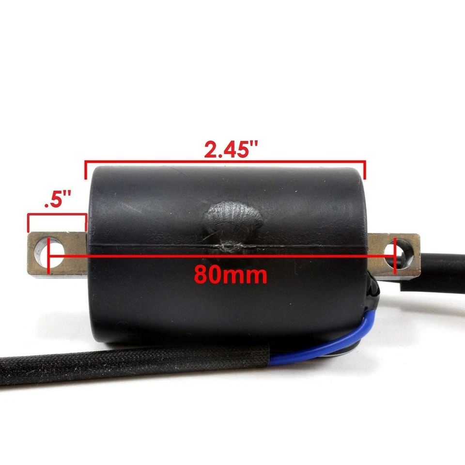 Tune Up Kit Coils Caps Points Condenser Plugs for Honda '68-'77 30500-312-007 - Image 2 of 4