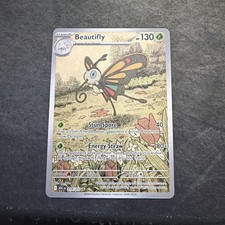 Beautifly 219/217 Me: Ascended Heroes Holo Near Mint English Illustration Rare