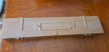 Vintage Marx Toy Double Barrel Shotgun w/ Original Case Break Action Hunting Toy