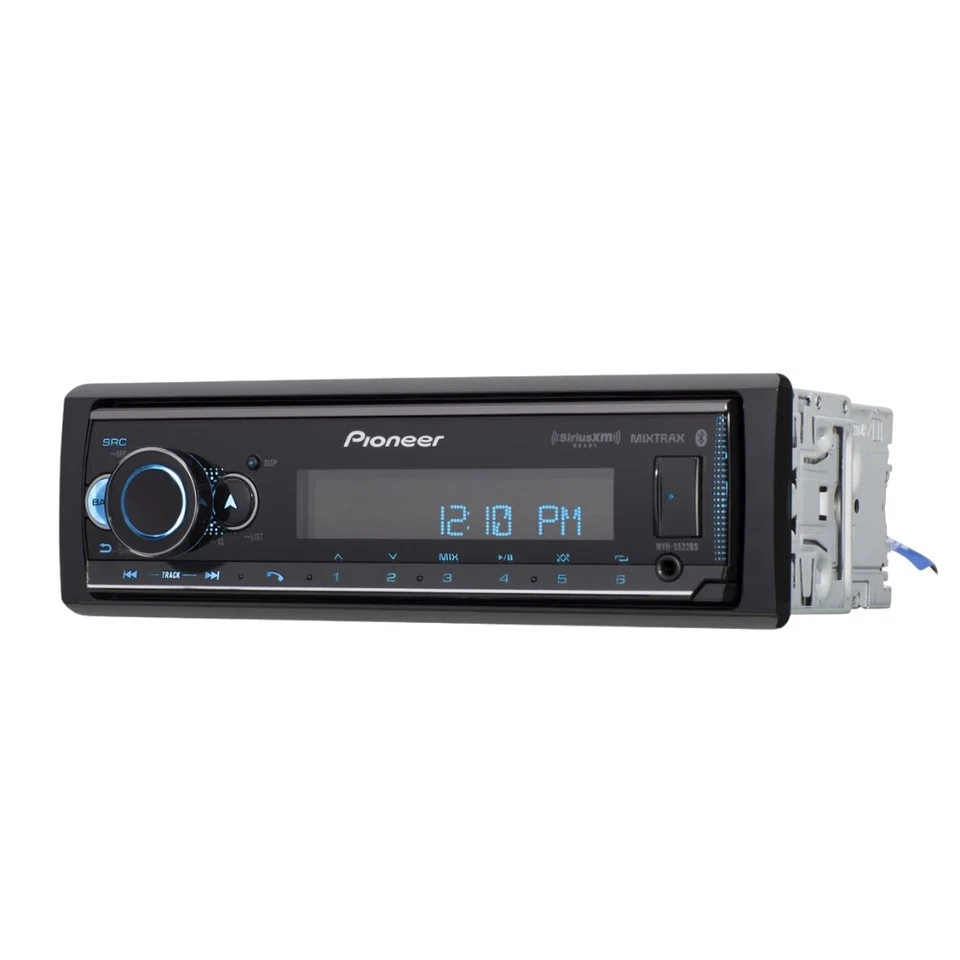 Medios de audio Pioneer MVH-S522BS Single-DIN con Bluetooth incorporado Foto 4 de 4