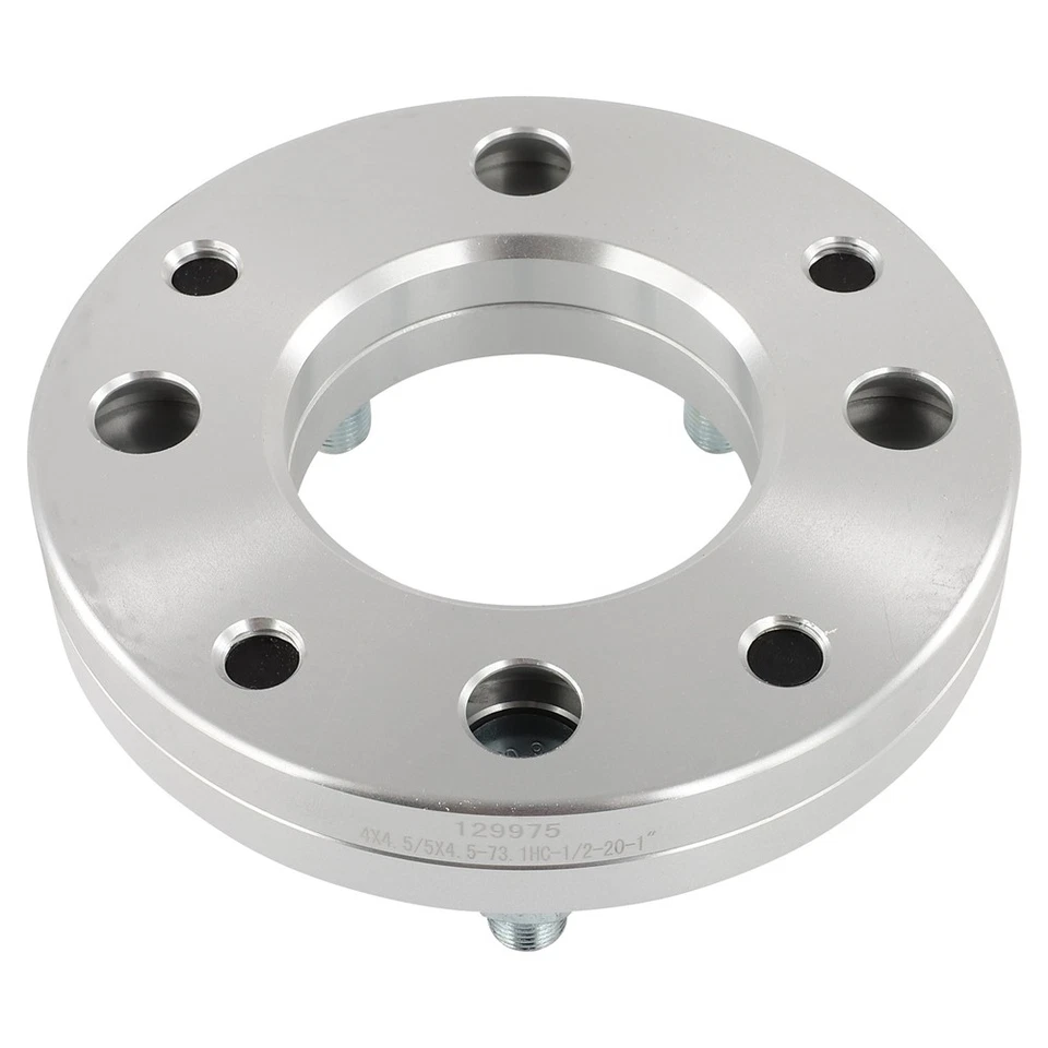 4x 4x114.3 1" Conversion Wheel Adapters to 5x114.3 For Kia Optima 01-13 1/2"x20 - Image 4 of 4