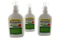 AmLactin Daily Nourish Body Lotion, 12% Lactic Acid, Dry Skin, - 3 pack!!