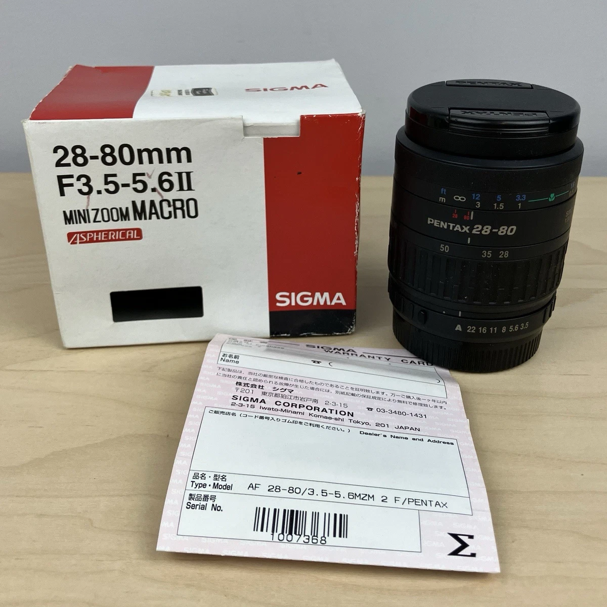 PENTAX 28-80mm Camera Zoom Lenses for sale | eBay