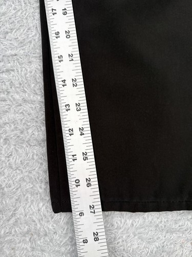 Zenergy Pants Womens 0 Black Chicos Straight Leg Polyester Blend Stretch 30x27 - Picture 8 of 15