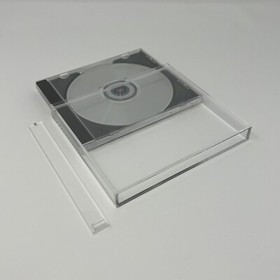 Acrylic Game Case Fits: PS1 Playstation 1 PC Jewel CD Dreamcast Clear Display