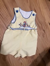 Vintage Baby One Piece Snap leg closure jumper Made in USA Baby Sz Large unisex