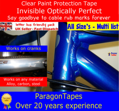Bike Frame Paint Protection Tape armour shield Helicopter MTB