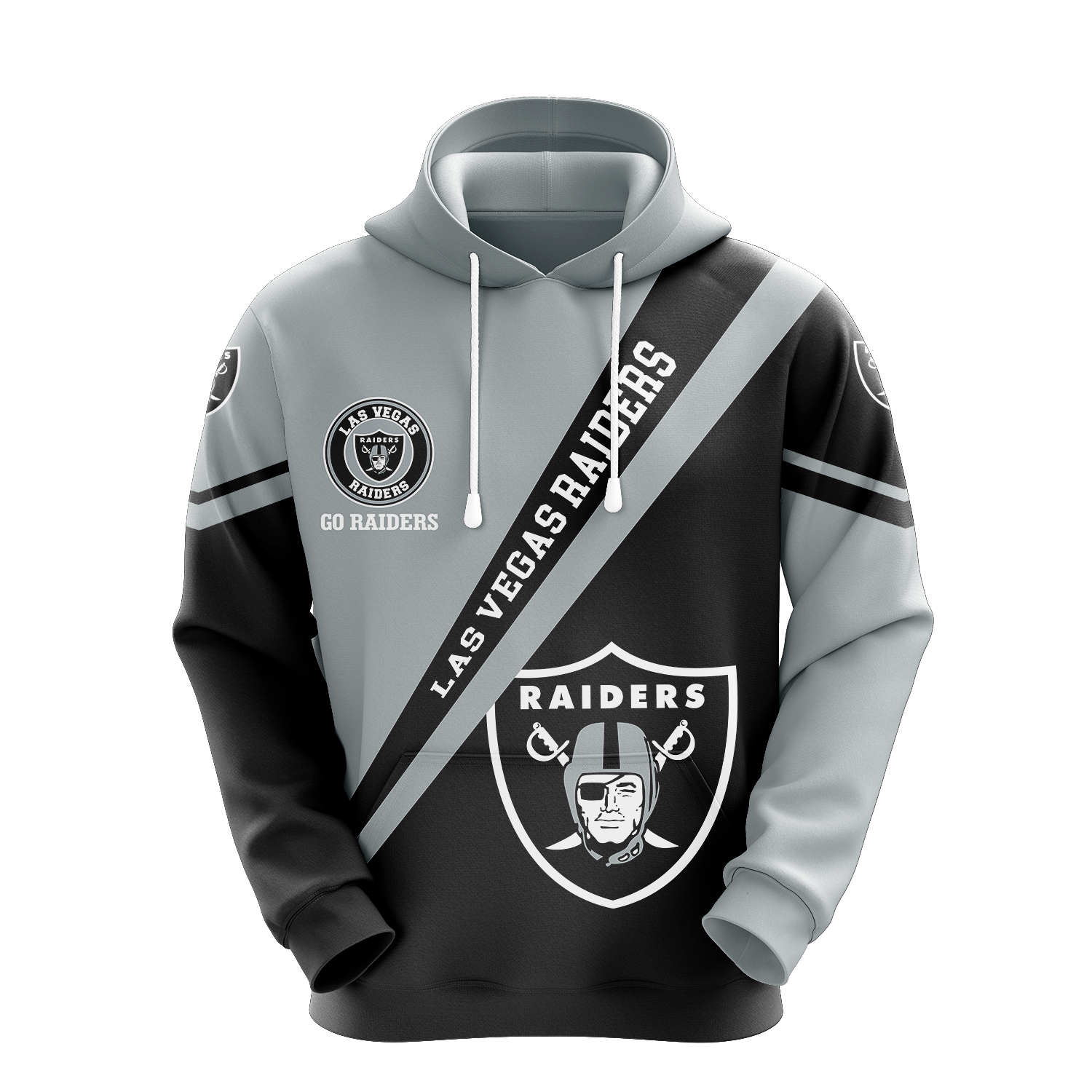 Las Vegas Raiders Football Sweatshirts Men's Hoodie Pullover Casual Jacket Coat eBay