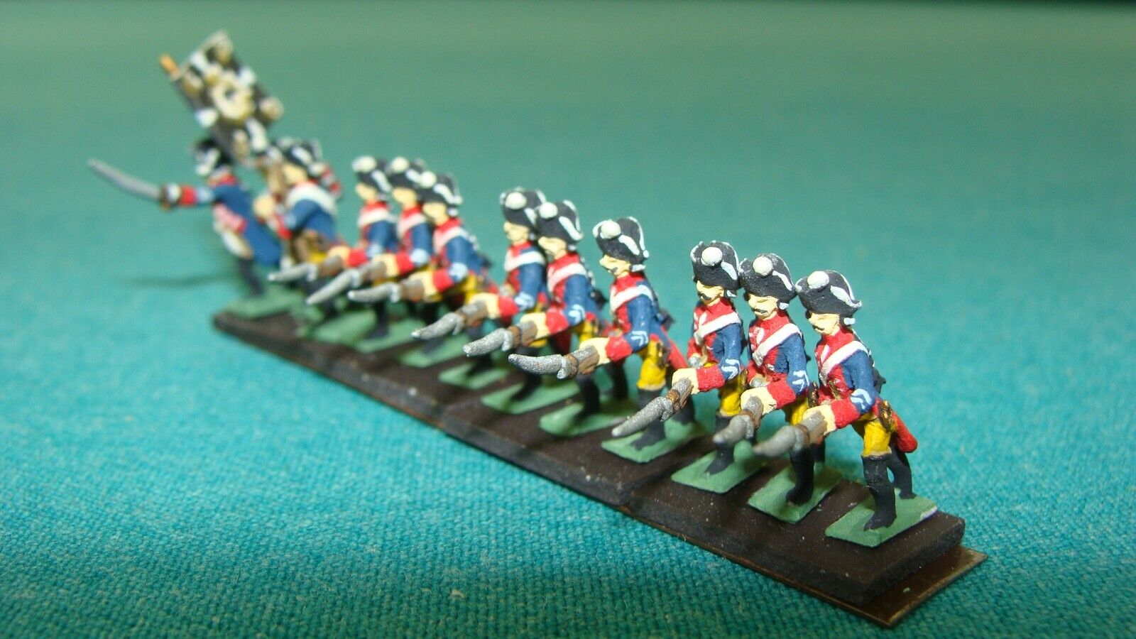 15mm 7YW Prussian Infantry advancing (12)