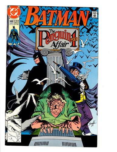 BATMAN #448 - JUNE 1990 - HIGH GRADE - VF/NM - COPPER AGE DC COMICS CLASSIC