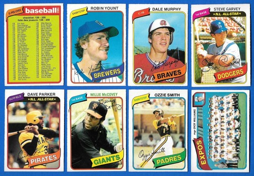 1980 OPC 80 O PEE CHEE TOPPS MLB BASEBALL CARD 126-250 SEE LIST - Picture 78 of 257