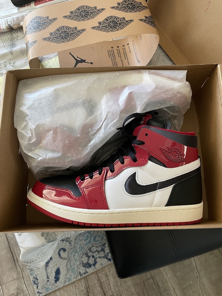 Rare Retro Air Jordan 1 High Zoom CMFT Chicago Bulls 9m/10.5