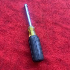 (UNBRANDED) NUTDRIVER 1/4" TOOL CUSHIONED GRIP - MADE IN USA (k25)