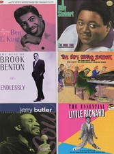 THE VERY BEST OF BEN E KING BROOK BENTON FATS DOMINO BILLY STEWART +++ 6 CD LOT