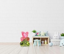 Dollhouse Kids Playroom Toy Pretty Colors 11x20MM Colorful Mini Teddie Bear