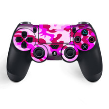 Skins Decal Wrap for PS4 / PS4 Pro Controller - pink camo, camouflage