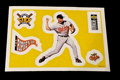 1997 UD Collector's Choice Super Action Stick Um's Cal Ripken Jr. #20 Baltimore