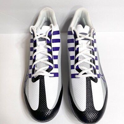 Nike Vapor Edge Speed 360 Football Cleats Black Court Purple Men Size DV0780-003 Nike Vapor Edge Speed 360 Football Black Court Purple MEN main image 4