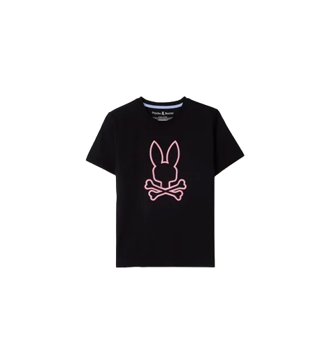PSYCHO BUNNY KIDS T SHIRT BLACK B0U338B2TS BLK | eBay