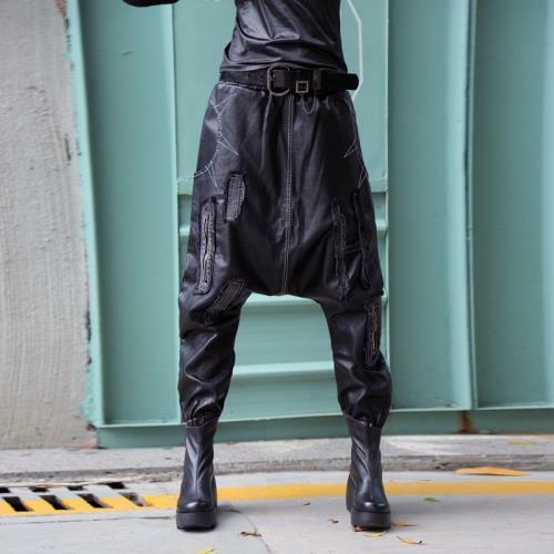 Women Punk Hiphop Trousers Gothic Drop 