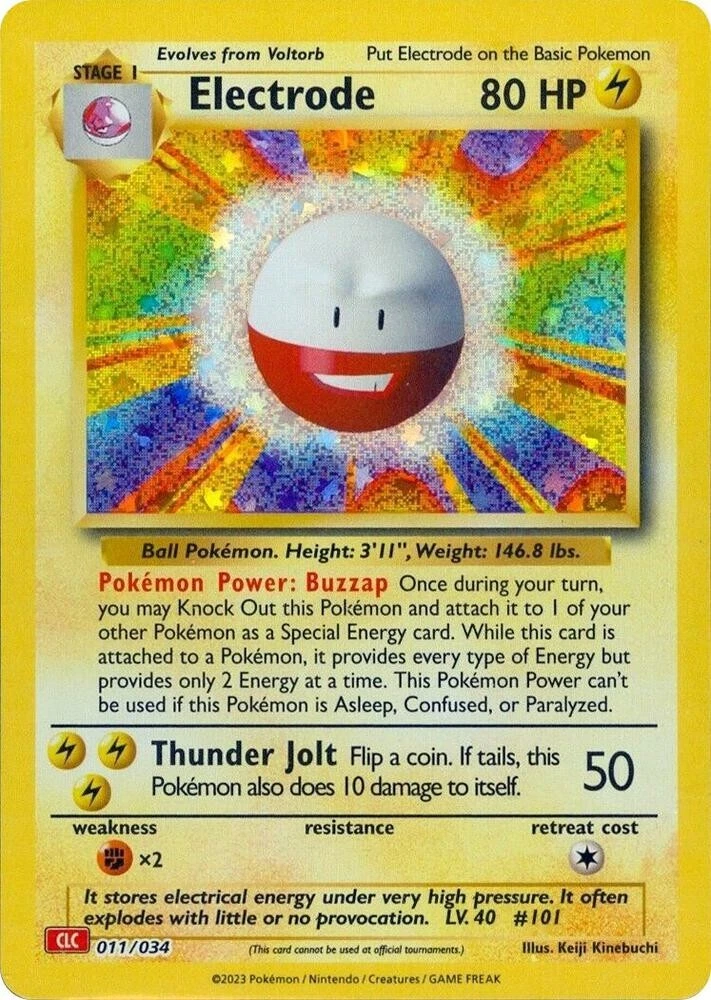 Electrode Pokémon TCG Cards for sale | eBay
