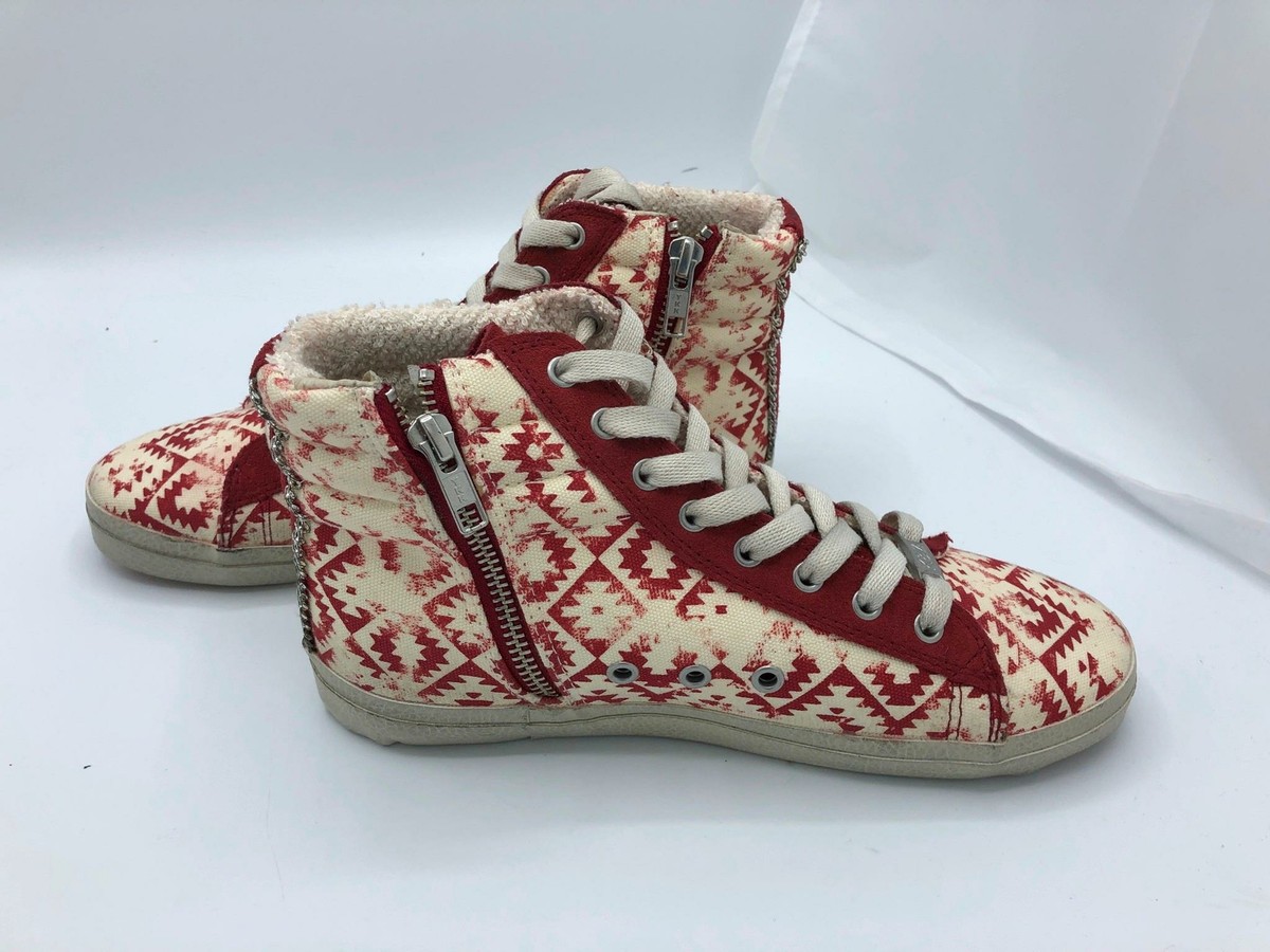 Kim & Zozi Gyupster Hi-Top Fashion Sneaker (2072) Vintage Red