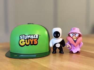 Stumble Guys Series 2 Figures Hat 2-Count Stumble Love & Yang Opened Blind Bag