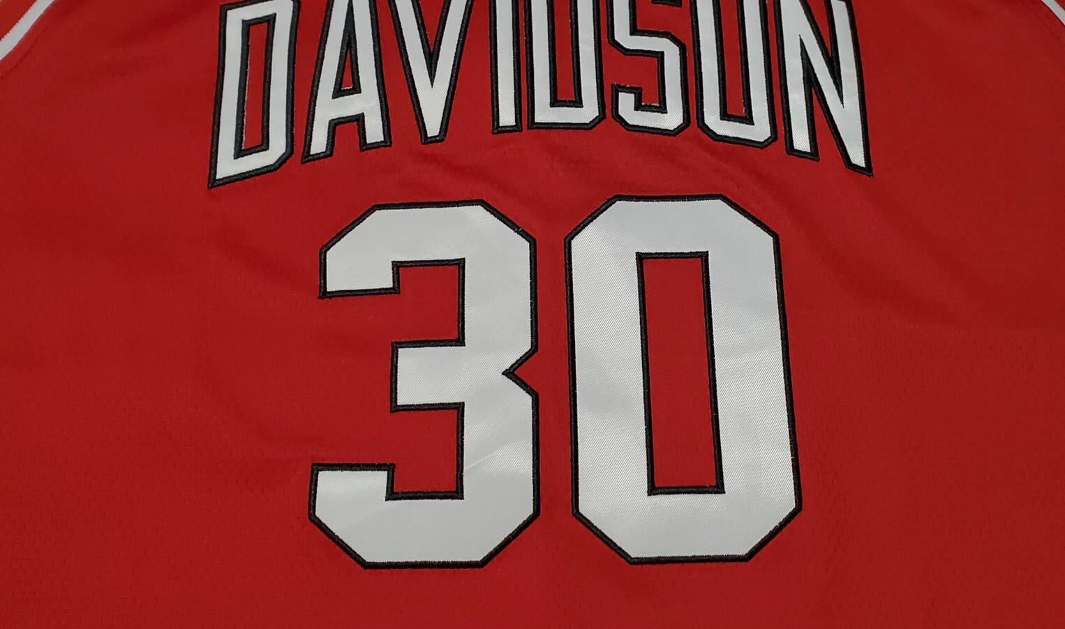 Stephen Curry Davidson #30 Jersey