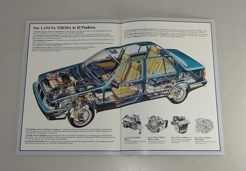 Brochure/brochure Lancia theme incl. Turbo i.e. Stand 03/1985 - Picture 4 of 5