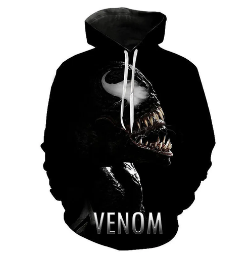 Adult Kids Marvel Venom 3D Hoodies Sweatshirt Pullover Coat Jumper Tops Gift UK - Picture 20 of 21