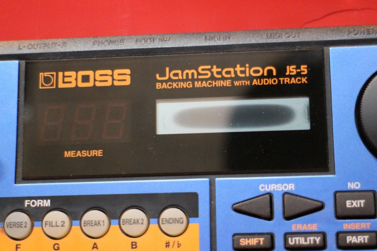 USED Roland Boss JS-5 Jam Station Backing Machine with Audio Track