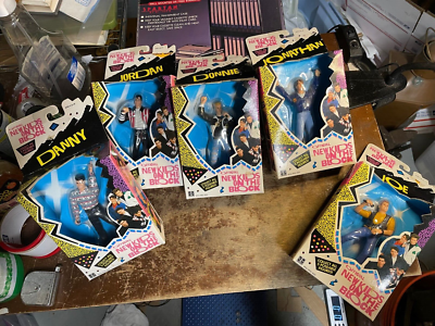 COMPLETE SET NKOTB New Kids On The Block Poseable Figure Dolls
