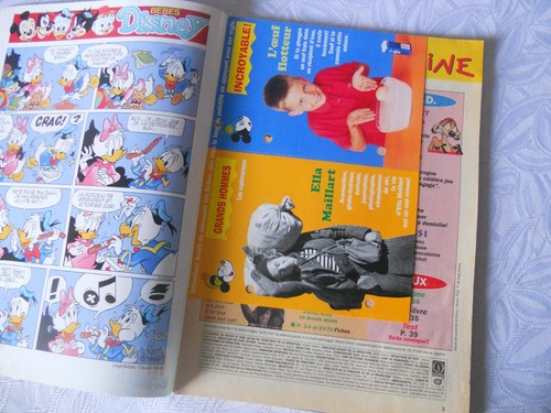 le journal de mickey 2261 + poster roi lion et fiches 1995 - Photo 3/5
