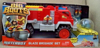 matchbox fire truck set