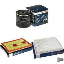 BOSCH Inspektionspaket Filterset für VW Polo 6R 6C Skoda Fabia III NJ3 NJ5