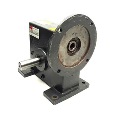 Dayton 2Z152 Speed Reducer, 56C Frame, 25:1 Reduction, 90°, ø1in Output