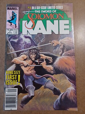 Sword of Solomon Kane #1 Comic Book - Newsstand - Combined Shipping + Pics!