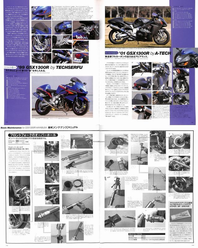 HAYABUSA FILE GSX1300R 本 Suzuki GSX1300R Hayabusa, '99-'13 (Haynes Powersport