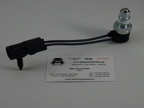 Backup Lamp Switch Jeep Wrangler TJ 5013336AA 00-02 New Genuine Mopar - Picture 8 of 8