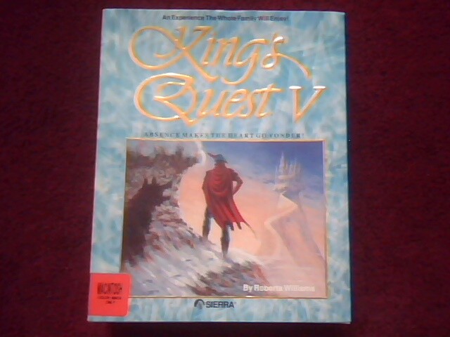 King's Quest V 5 floppy disks - Sierra - Macintosh Color King's Quest V 5 floppy disks - Sierra - Macintosh Color