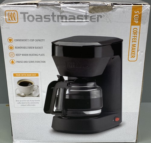 Toastmaster 5 Cup Coffee Maker TM-545 