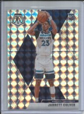 JARRETT CULVER 2019-20 PANINI MOSAIC SILVER WAVE PRIZM ROOKIE RC #201