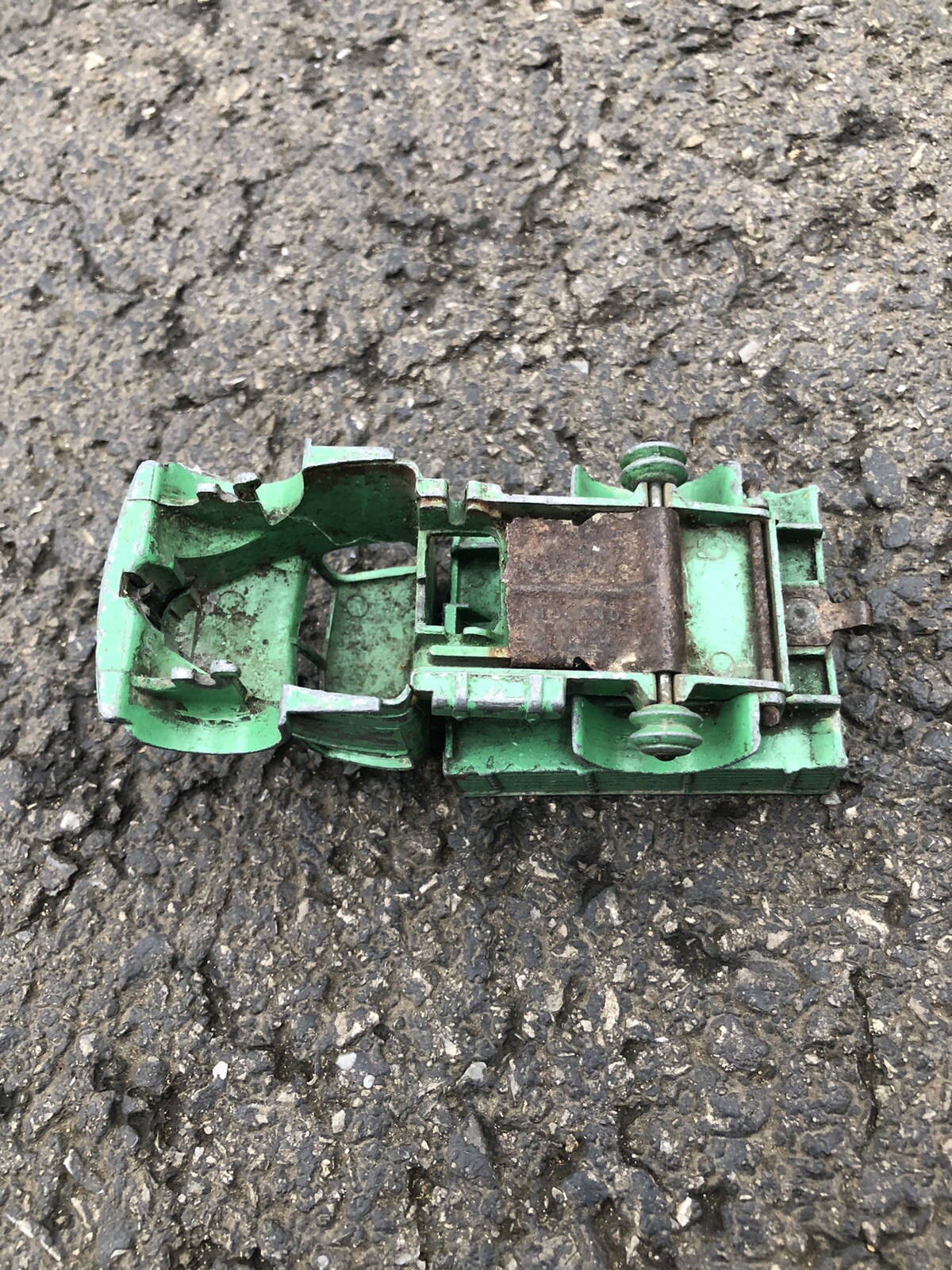 Vintage Small Green Metal Farm Truck Dump Bed Parts/Repair eBay