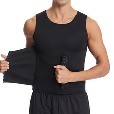 Men Shapewear Slimming Body Shaper Compression Tank top Underwear tummy control
